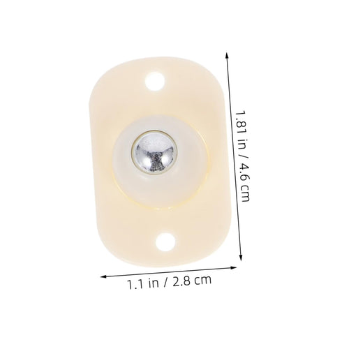 8pcs VICASKY Self-Adhesive Swivel Caster Wheels for Easy Movement of Furniture Cabinets and Flower Pots Convenient