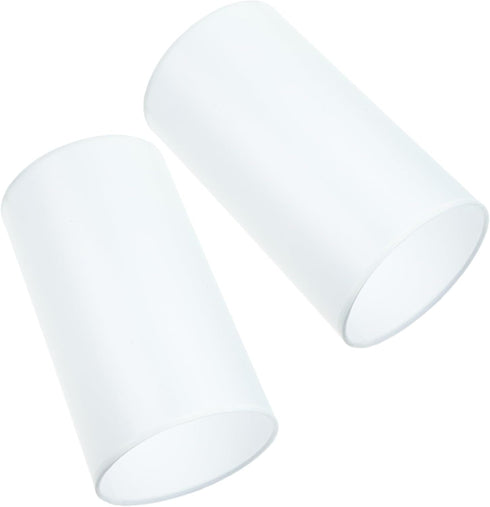 Luxshiny 2pcs Cylinder Decorative Lampshades Replacement Cloth Lamp Covers for Table and