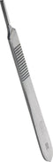 SE Stainless Steel Scalpel Handle - 5-Inch #3 Handle for Medical, Laboratory, and Hobby Use, Compatible with #11 Blades - HN3