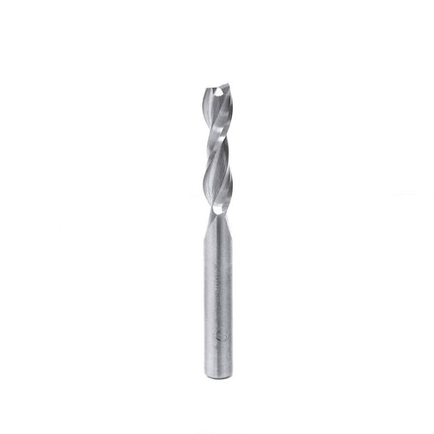 Amana Tool - 46315 Solid Carbide Spiral Plunge 1/4 Dia x 1" 4 Shank Up-Cut