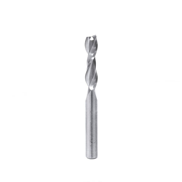 Amana Tool - 46315 Solid Carbide Spiral Plunge 1/4 Dia x 1" 4 Shank Up-Cut