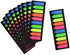 Morepack 2000 Count Neon Color Tape Flag - Page Markers, Index Tab Flags, Sticker Notes, 10 Pack