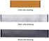anso (White,25cm(8W) Modern LED Wall Lamp Fixture Sconce Bedroom Bedside Living Hallway Background Cabinet Light Gold)