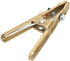 Welding Ground Clamp Brass Earth Clamp, A-shape Welder Ground Cable Copper Grip Clip Clamp