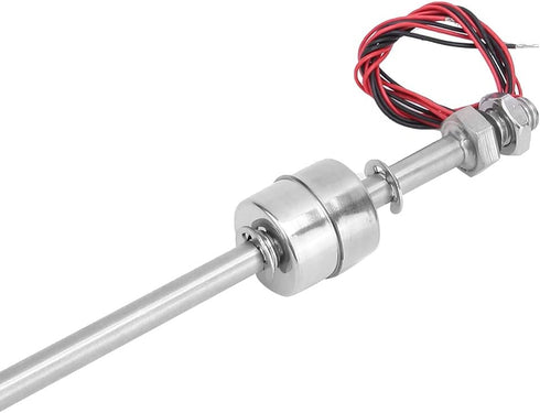 Stainless Steel Switch Tank Water Level Sensor, Double Ball Water Level Controller for Tank Pool (150mm)