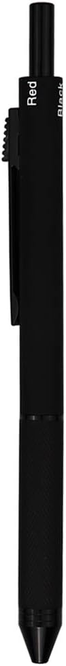 DUNBONG 4 in 1 Multicolor pen, Metal Cased Multifunction Pen, 0.5mm Mechanical Pencil, Red Ball Pen, Blue Ball Pen and Black Ball Pen, 1-Count (Black) by DUNBONG