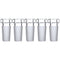 Hex Head Hollow Glass Stopper, 24/40 Size Flask Stopper for Laboratory Use (5 Pcs)