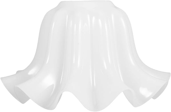 VILLCASE Floral Lamp Shade 7.67X7.67X4.40 Inch Translucent Plastic Light Diffuser for Ceiling