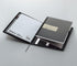 KOKUYO Systemic Cover Notebook, A5, B 6mm Ruled, 28 Lines, 50 Sheets, Twin Ring Edge, Black