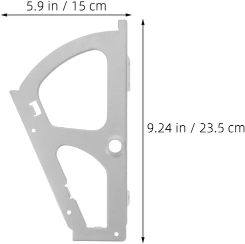 2 Cabilock Pairs Metal Shoe Cabinet Flip Frames Hinges Single-Layer Shoe Rack Replacement Accessory for Furniture
