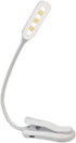QEBIDUM Clip On Book Reading Light for Bed, Clamp On Book Light with