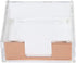 MultiBey Sticky Notes Memo Pad Holder Dispenser, Rose Gold Desk Organizer for Office