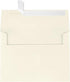LUXPaper A7 Invitation Envelopes, Peel & Press, 5 1/4" x 7 1/4", Natural Linen, 50 Qty