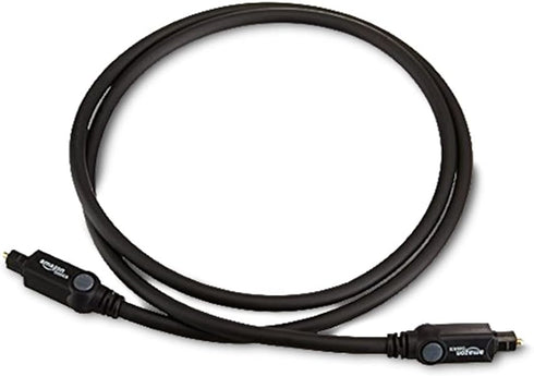 3.3 Amazon Basics Toslink Digital Optical Audio Fiber Optic Cable, Multi-Channel, for Sound Bar, Audio System, Home