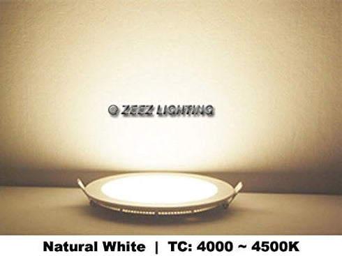 8 Inch 8.75" 7.85"), 18W Dimmable ZEEZ LED Recessed Lighting (OD / ID Square Ceiling Down Light Fixture, Canless