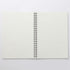 MUJI A5 Planting Tree Paper Double Ring Notebook, Ruled, Grey