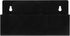 MyGift Black Acrylic Modern Dry Erase Marker Holder, Wall Mounted Office Supplies Storage Rack with 3 Compartments