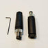 2Pcs M8 4 Pin Connector, Unshiled Field Assembly Wireable Sensor IP67 A Code Straight Type Adapter 60V 4A AC/DC Industrial Circular Connector Black (Male)