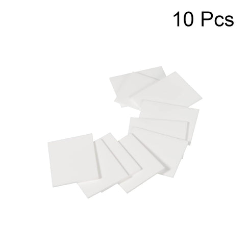 PATIKIL Alumina Ceramic Sheet Cooling Pad, 10pcs High Hardness Insulating Sheet for MOS Transistor, 28x22x1mm