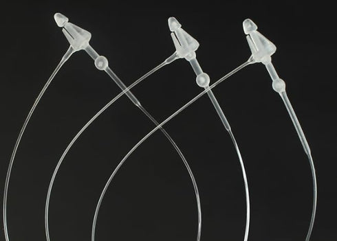 7 Inch 3000 Pcs Plastic Fasteners, Clear Snap Lock Pins for Retail Store Clothing Accessory