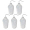 Othmro 5pcs 1000ml/33.82oz Safety Squeeze Washing Plastic Bottle, Squeeze Squirt Irrigation Bottle for Medical Lab,