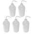 Othmro 5pcs 1000ml/33.82oz Safety Squeeze Washing Plastic Bottle, Squeeze Squirt Irrigation Bottle for Medical Lab,