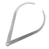 Clay Caliper Tool, 10 inch Bent Leg Stainless Steel for Measuring Pottery, Carving & Shaping Clay