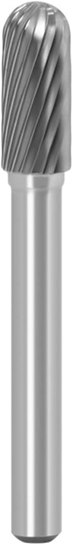 Tungsten Carbide Rotary Burr Die Grinder Bits, 8mm Diameter with 1/4" Shank for Woodworking, Drilling, DIY