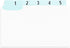 Paper Junkie Index Card Dividers Numbers 1-31 - 3 x 5 in Turquoise UV-Laminated Tabs, 2-Pack