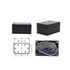 Project Box for Electronics - 2PCS Electrical Enclosure, Junction Box ABS Plastic Waterproof IP65 with 8 PCS M16 Glands