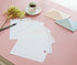 SCStyle Cute Kawaii Writing Stationery Paper with 16 Envelopes, 32 Letter Papers (7.1x5.2 inch)