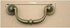 WenRan Closet 90mm (10) Drawer Pulls Double Hole Yellow Antique Brass Color Antique Small Hanging Pull Cabinet Door