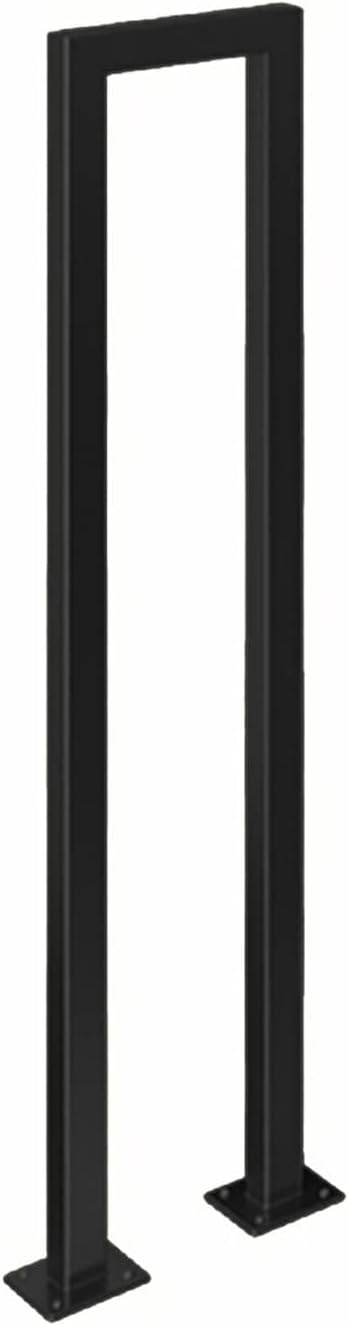 PAUANI 1 Pcs,35CM) Railing Handrails for Indoor Stairs - Balusters, Loft Railing Kit, Industrial Wrought Iron Safety