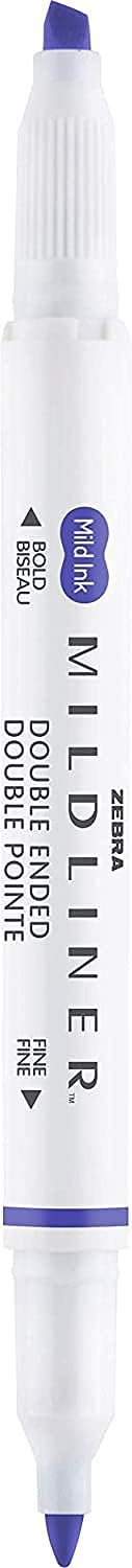 Zebra Pen Mildliner Highlighters, Double Ended Highlighter, Broad and Fine Tips, Pastel and Neutral Colors, 30 Pack.