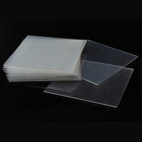 1.0 MM 20 Sheets Dental Lab Hard Splint, Thermoforming Plastic Sheets for Vacuum Forming Machine 5'' x 5''