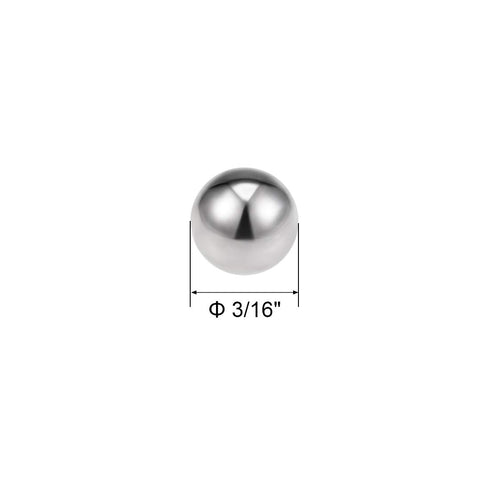 uxcell 3/16-inch G25 Precision Bearing Balls, 440C Stainless Steel, 100pcs