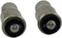 Rebaydo 2pcs T1 3/4 Bulb 6 32 6000K;) Midget Flanged Base Flat Top LED to Volts DC (Color:White