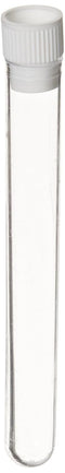 16 X 125mm Plastic Test Tubes with Caps, 25 Pack