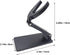 Alipis Universal Barcode Scanner Holder Adjustable Multi-Angle Foldable Hands-Free Stand with Stable Compact Base