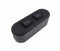 MDFLY Inline Dual ON/OFF/ON Table Lamp Desk Light - Black Push Button Sliding