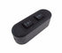 MDFLY Inline Dual ON/OFF/ON Table Lamp Desk Light - Black Push Button Sliding