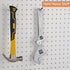 Pegboard Hooks, Large Diameter 50-Pack, 2 Inch L Shape Heavy Duty Galvanized Hooks for Pegboard