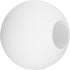 Toddmomy Frosted Glass Globe Lamp Shade 80mm round Sphere with 30mm Opening