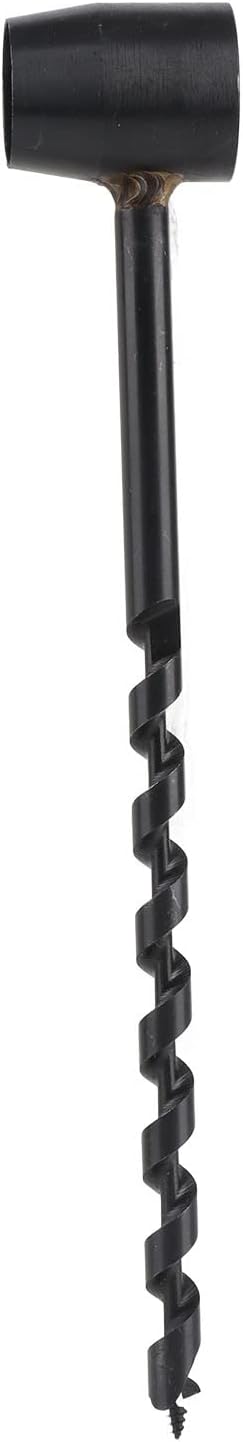 Survival Scotch Eye Auger Manual Drill Bit, Portable Hand Wood Auger for Bushcraft Camping Survival Tool