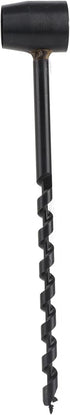 Survival Scotch Eye Auger Manual Drill Bit, Portable Hand Wood Auger for Bushcraft Camping Survival Tool