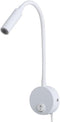 Wall Sconces Light Reading Lamp 3W Warm White 3000K Cord for Reading