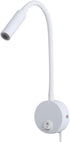 Wall Sconces Light Reading Lamp 3W Warm White 3000K Cord for Reading