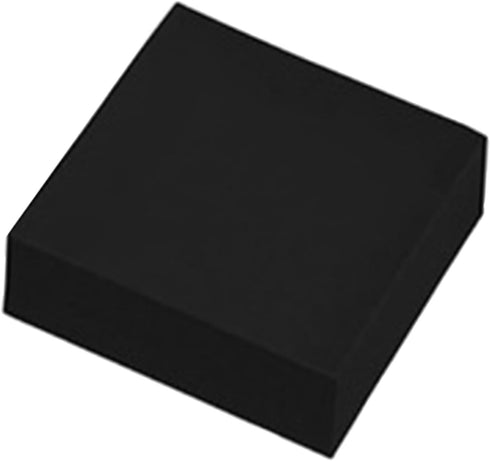 RMWHGDUL 12.7x12.7x2.5 cm Black Buffet Cube Nesting Versatile Dessert Cupcake Table Acrylic Display Stand for Party