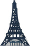 School Supplies Schoolsupplies Tinplate Eiffel Tower Creative Bookshelf Metal Book Holder Stand Decorative Bookend