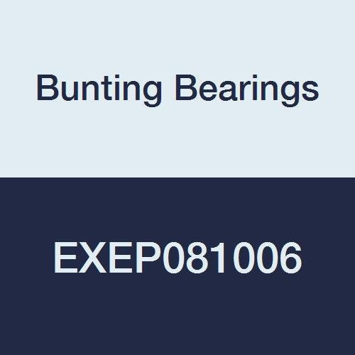 Bunting Bearings EXEP081006 Extra Lubricant with PTFE, Sleeve (Plain) Bearing, Powdered Metal, SAE 841,